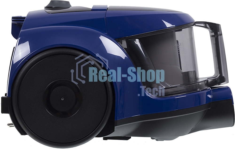 Пылесос Samsung VCC4520S36 синий/черный, 350/1600 Вт, уборка сухая, пылесборник контейнер 1.3 л