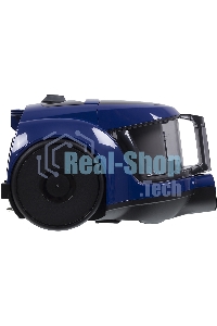 Пылесос Samsung VCC4520S36 синий/черный, 350/1600 Вт, уборка сухая, пылесборник контейнер 1.3 л