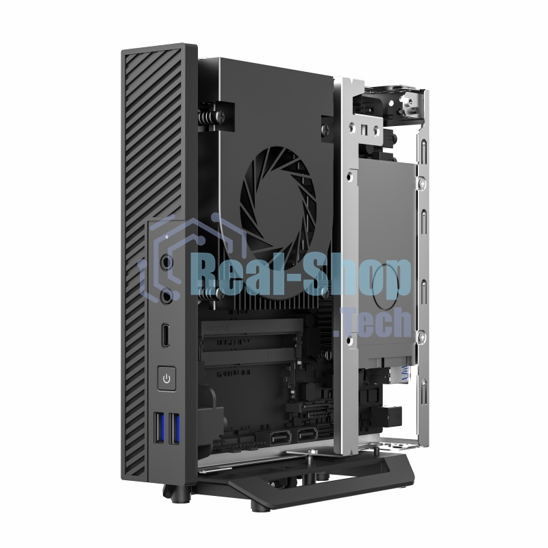 Кулер Foxline D65 черный алюминий+медь 2500rpm 32.6db 4-pin 65w 17мм