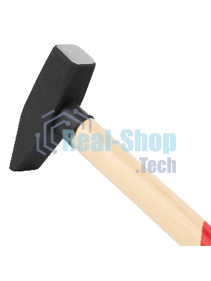 Молоток слесарный Matrix 1000 г, квадратный боек, деревянная рукоятка