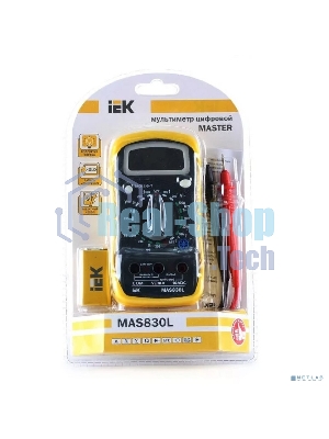 Мультиметр цифровой Master MAS830L IEK TMD-3L-830