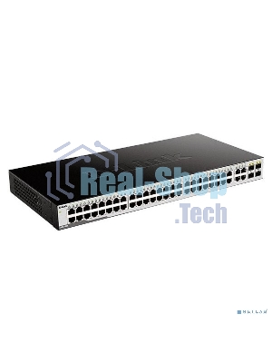 Коммутатор D-Link DGS-1052/A3A, 48×1 Гбит/с + 4×1 Гбит/с Combo, неуправляемый