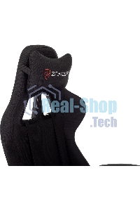 Кресло игровое Zombie Shadow черный Neo Black с подголов. крестов. пластик подст. для ног пластик черный