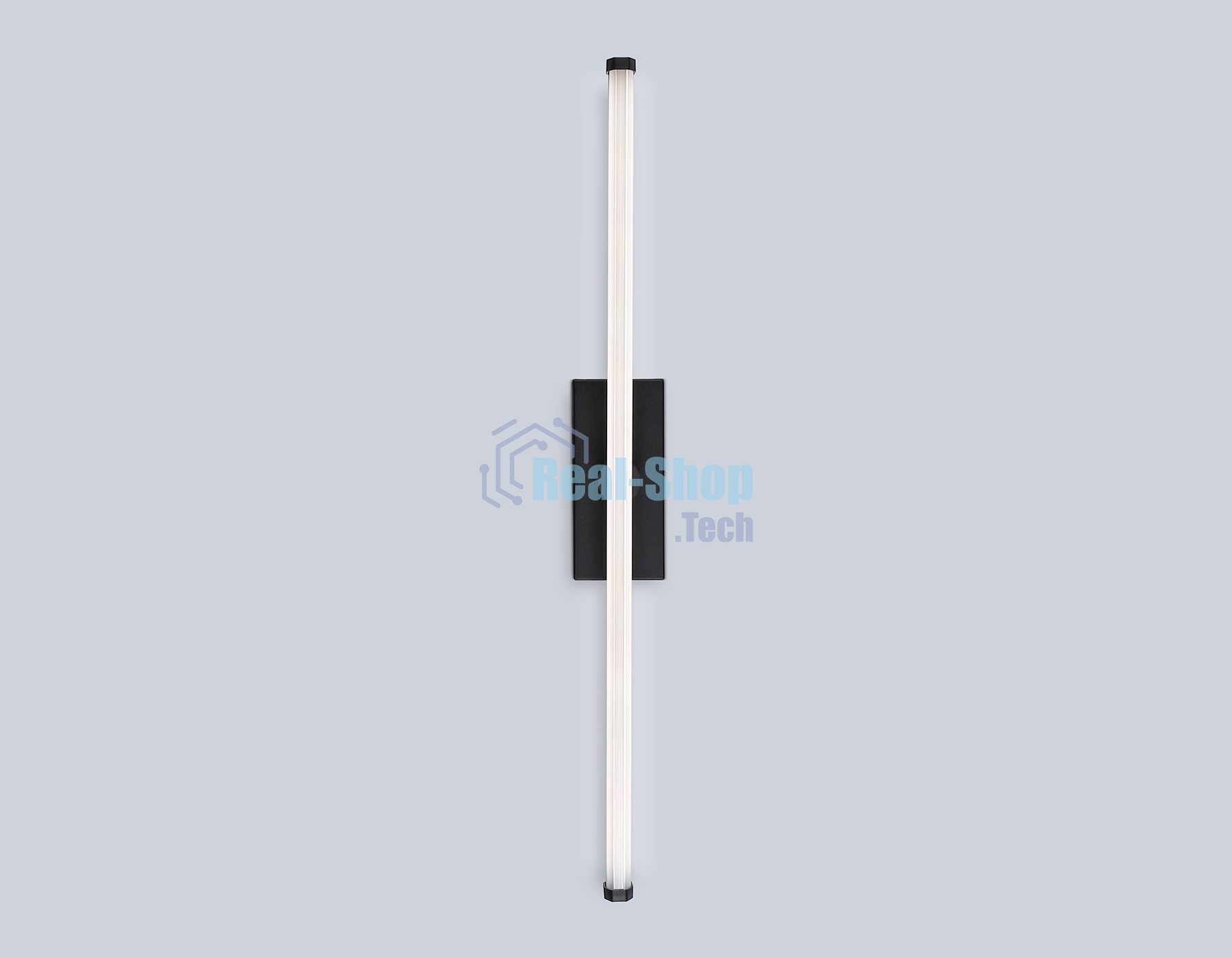 Настенный светодиодный светильник Ambrella light FL6112 BK черный 9W 3000K-6400K 410*40*80