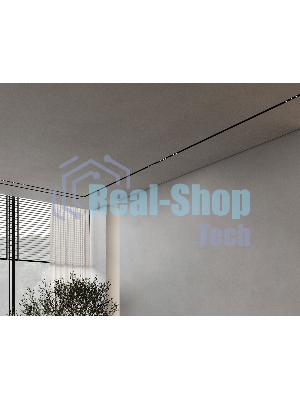 Трековый светильник GL2335 BK черный IP20 10W 3CCT 3000/4200/6400K 48V 200*10*37