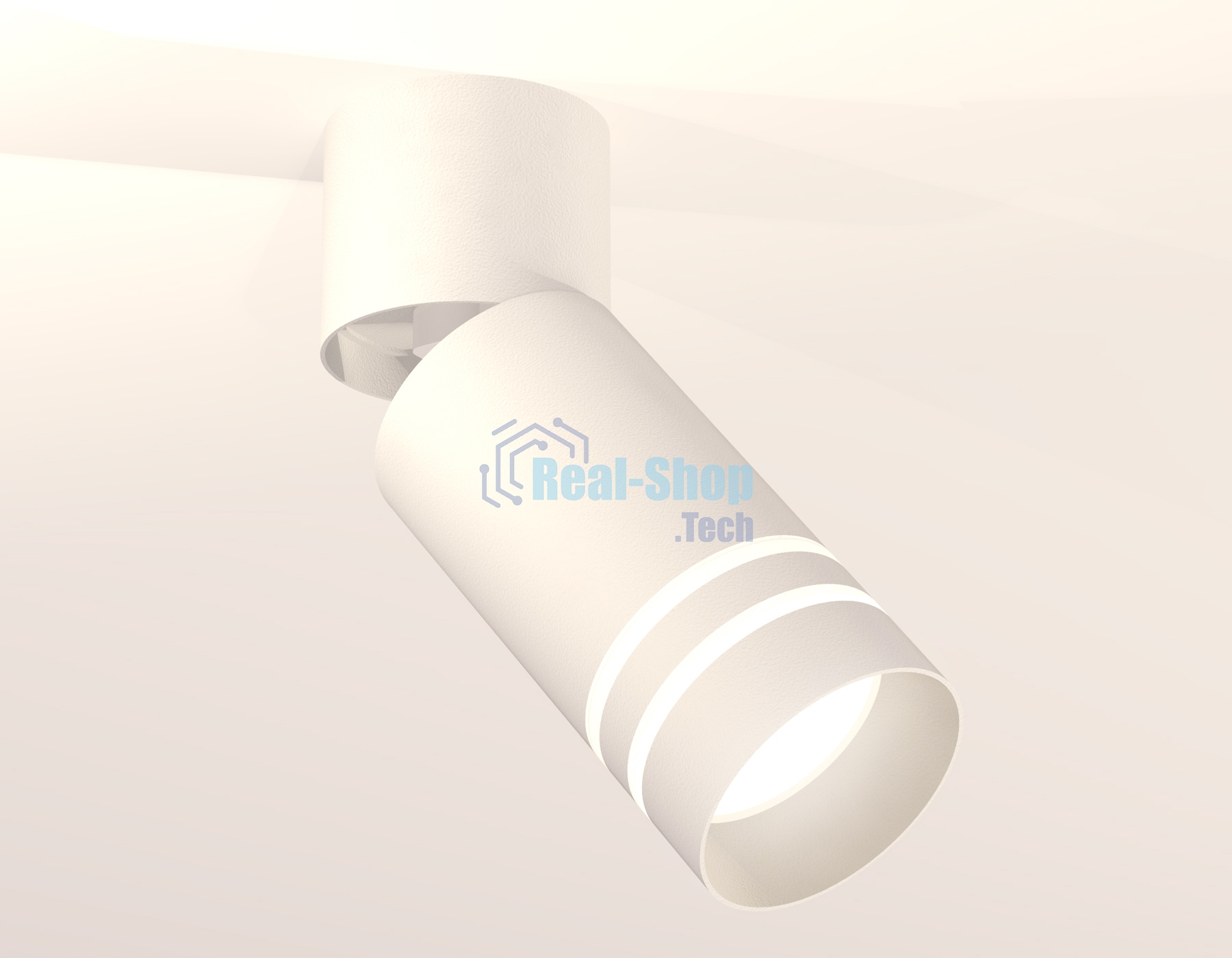Комплект накладного поворотного светильника Ambrella light XM6312086 SWH/WH/FR белый песок/белый/белый матовый MR16 GU5.3 (A2220, C6312, N6235)