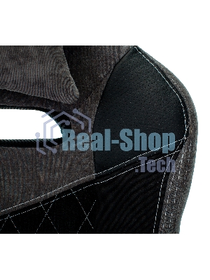Кресло Бюрократ VIKING 6 KNIGHT B FABRIC черный, ткань, 120 кг, механизм качания