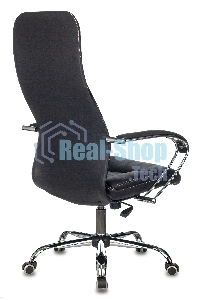 Кресло руководителя Бюрократ CH-608SL/ECO черный искусственная кожа крестовина металл хром