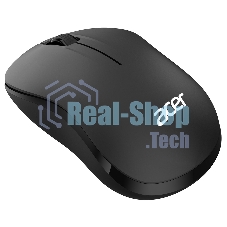 Мышь беспроводная Acer OMR160 черный, 1200 dpi, радиоканал, USB, кнопки - 3