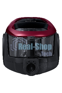Пылесос Samsung VC18M31A0HP бордовый/черный, 380/1800 Вт, уборка сухая, пылесборник контейнер 2 л