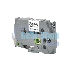 Кассета с лентой S'OK by Sakura Printing TZEFX241 для Brother, черный на белом, 18мм/8м, наклейка