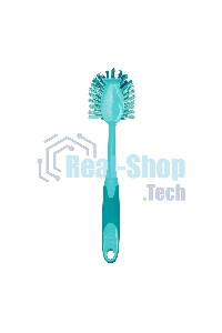 Щетка для посуды квадратная 68х37х275 мм, двухкомпонентная рукоятка Elfe