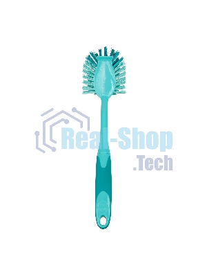 Щетка для посуды квадратная 68х37х275 мм, двухкомпонентная рукоятка Elfe