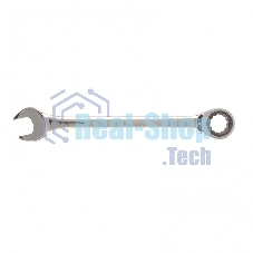 Ключ комбинированный трещоточный Matrix, 27 мм, CrV зеркальный хром