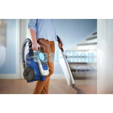 Пылесос Philips XB2022/01 темно-синий, 360/1800 Вт, уборка сухая, пылесборник контейнер 1.3 л