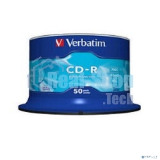 Диск CD-R Verbatim 700Mb 52x Cake Box (50шт) (43351)