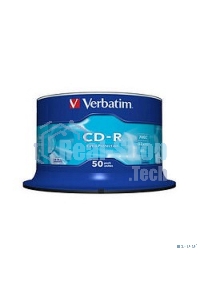 Диск CD-R Verbatim 700Mb 52x Cake Box (50шт) (43351)
