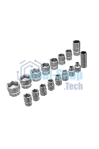 Набор инструментов Сибртех, 1/2