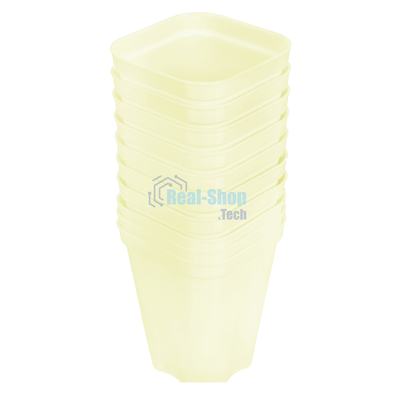 Набор для рассады Palisad поддон 380х155х40 мм, 10 горшочков по 250 мл с выдвижным дном