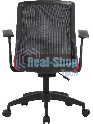 Кресло Cactus CS-MC222-BKRD черный, сетка