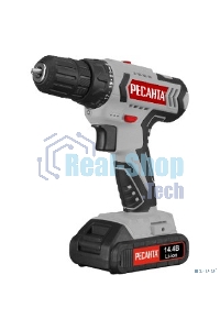 Дрель-шуруповерт аккумуляторная Ресанта ДА-14-2ЛК 75/14/4, Аккумуляторная, 14,4В, 2 АКБ, Кейс