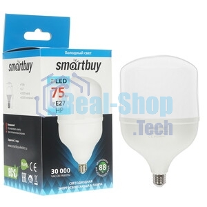 Светодиодная (LED) Лампа Smartbuy-HP-75W/6500/E27