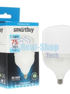 Светодиодная (LED) Лампа Smartbuy-HP-75W/6500/E27