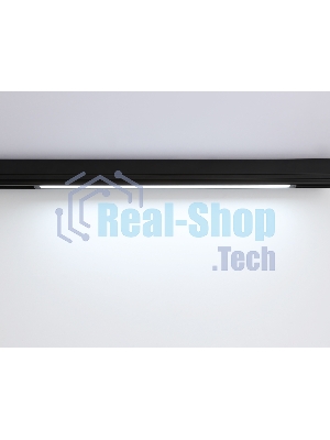 Управляемый светодиодный светильник для шинопровода Magnetic Ambrella light GL1292 BK черный IP20 24W 3000K-6400K 220V 120° 562*25*42 (Без ПДУ)