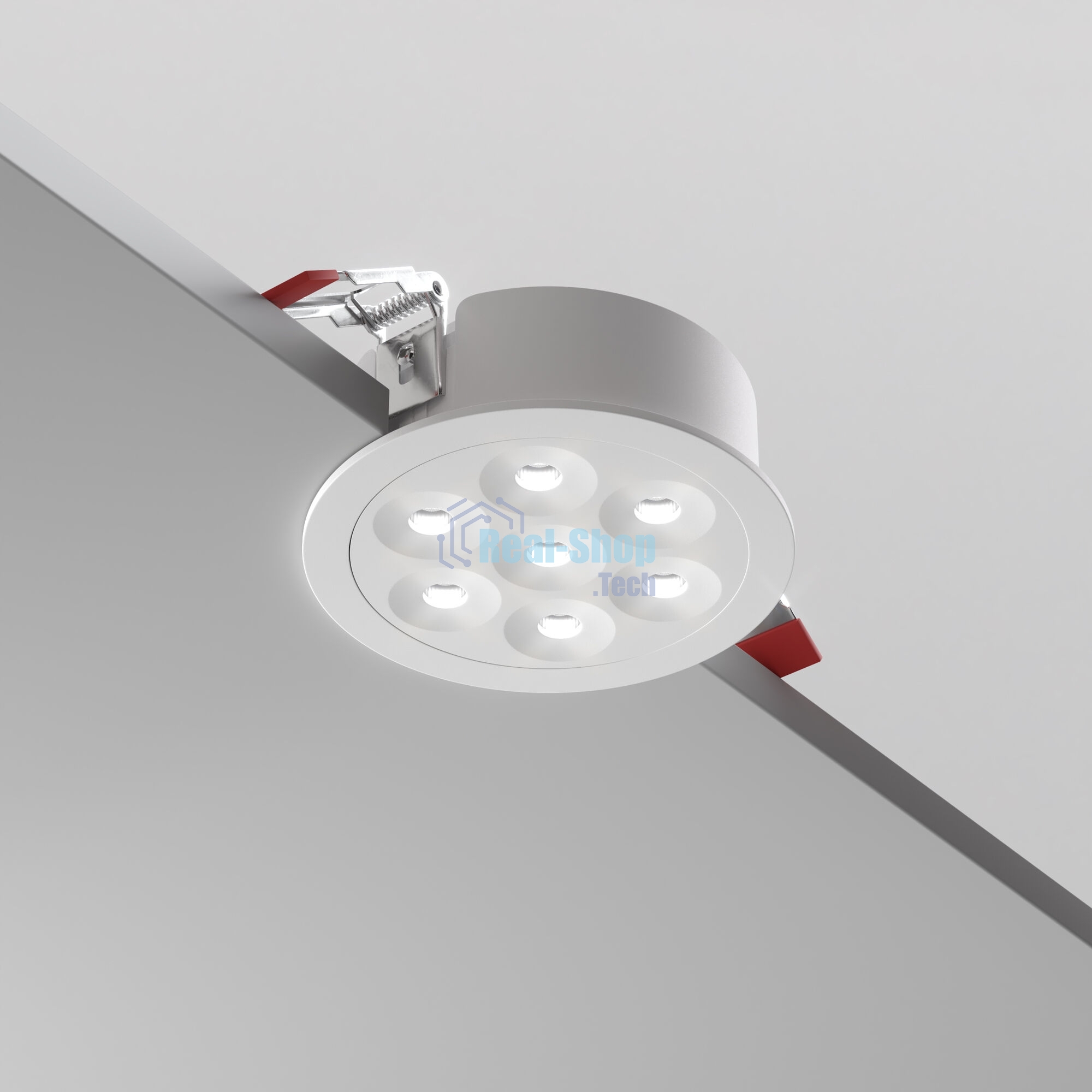 Встраиваемый светодиодный светильник 15278/LED 10W белый 15278/LED