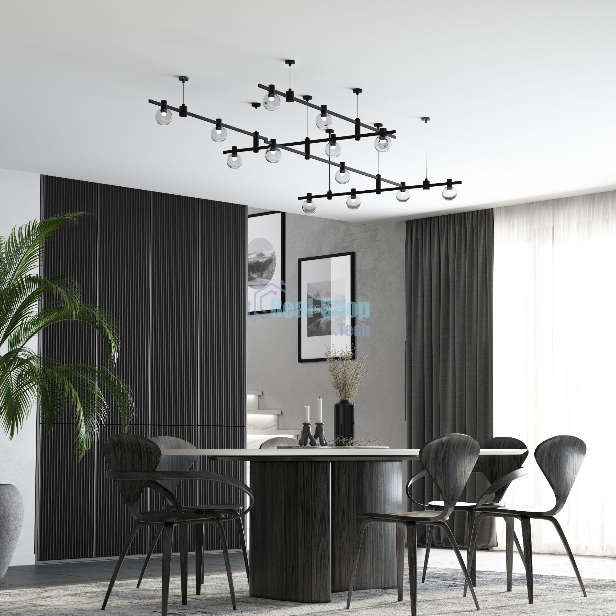Набор для подвеса с коннектором 1210 мм 85157/00 Esthetic Magnetic