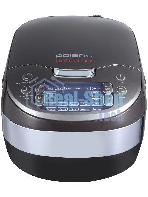 Мультиварка Polaris PMC 0489IH графит, 4 л, 1250 Вт, кнопки, 57 программ