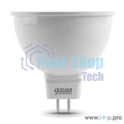 Лампа светодиодная Gauss 13529 LED Elementary MR16 GU5.3 9Вт 4100К