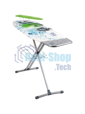 Доска гладильная НИКА 8 автомат, размер: 122/40, материал: фанера, европодставка под утюг (полимер)