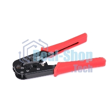 Монтажный инcтрумент Gembird T-568 Универсальные клещи для обжима и разделки кабеля RJ-11 (6p4c/6p2c), RJ-12 (6p6c), RJ-45 (8p8c) 