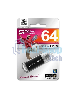 Флешка USB Silicon Power R/W USB 64Gb Ultima II SP064Gb,UF2M01V1K USB 2.0, черный