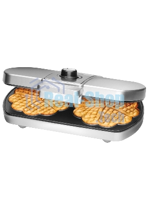 Вафельница Clatronic WA 3745 schwarz-inox