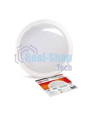 Светильник светодиодный СПБ-2-КРУГ 14Вт 230В 4000К 1100лм 210мм бел. IN HOME 4690612020648