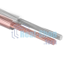 Кабель акустический Rexant 2х1,00 мм², прозрачный SILICON, мини-бухта 5 м