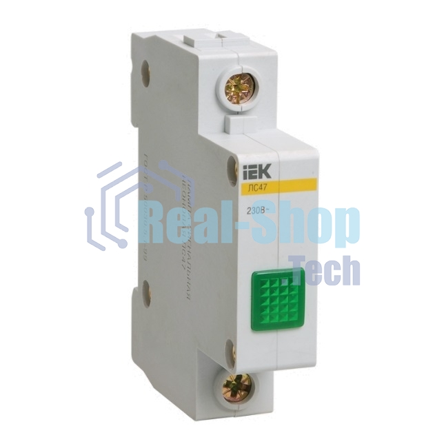 Лампа сигнальная ЛС-47 зел. ИЭК MLS10-230-K06