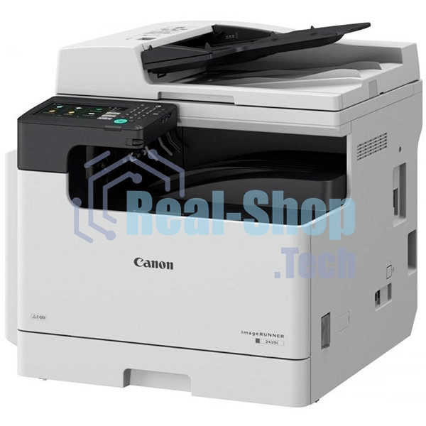 МФУ лазерное Canon imageRUNNER 2425i RADF (4293C004), A3, ч/б, печ. 25 стр/мин (A4 ч/б), 12 стр/мин (A3 ч/б), скан. до 35 стр/мин (ч/б) 25 стр/мин (цвет), 600x600dpi, USB, WiFi, 10/100/1000Base-T Gigabit Ethernet, без тонера.