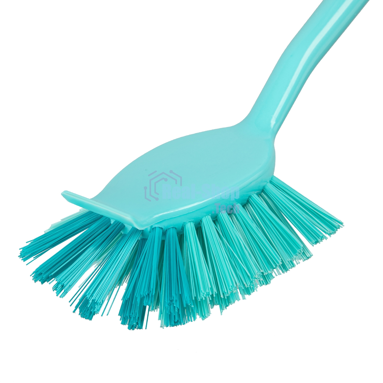 Щетка для посуды квадратная 68х37х275 мм, двухкомпонентная рукоятка Elfe