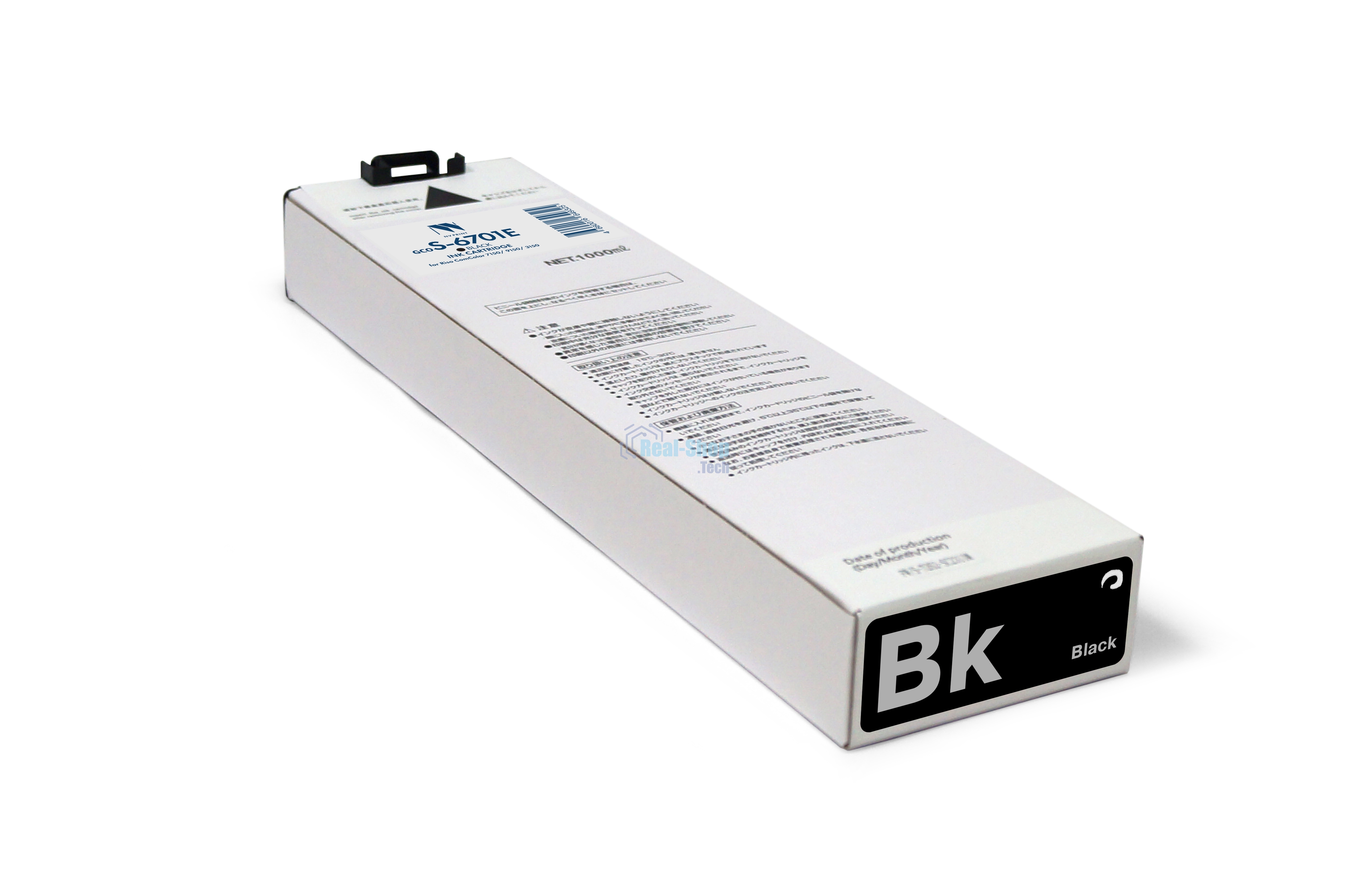Картридж струйный NVPrint для Riso ComColor 7150/9150/3150 (NV-S-6701E, совместимый), черный (1000 мл)