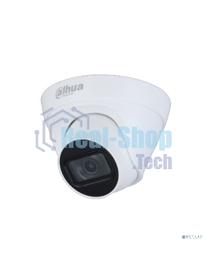 Уличная купольная IP-видеокамера Dahua 4Мп; 1/3” CMOS; моторизованный объектив 2.8~12мм; механический ИК-фильтр; WDR(120дБ); чувствительность 0.03лк@F1.7; сжатие: H.265+, H.265, H.264+, H.264, MJPEG;