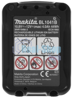 Аккумулятор для MAKITA (p/n: BL1041B, BL1021B, BL1015N) 4Ah 12V Li-Ion