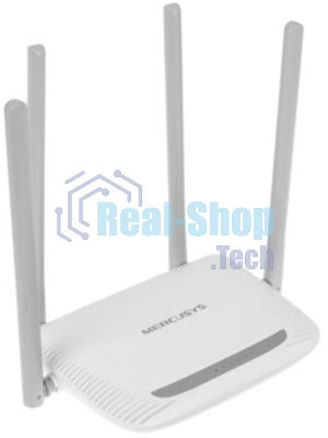 Беспроводный маршрутизатор Mercusys MW325R, 300 Мбит/с,4 порта 100 Мбит/с, 4 фиксированных антенны