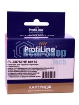 Картридж струйный ProfiLine PL-C9504HE №130 для принтеров HP DeskJet 5743/6543/6843 (2 шт/уп C8767HE)