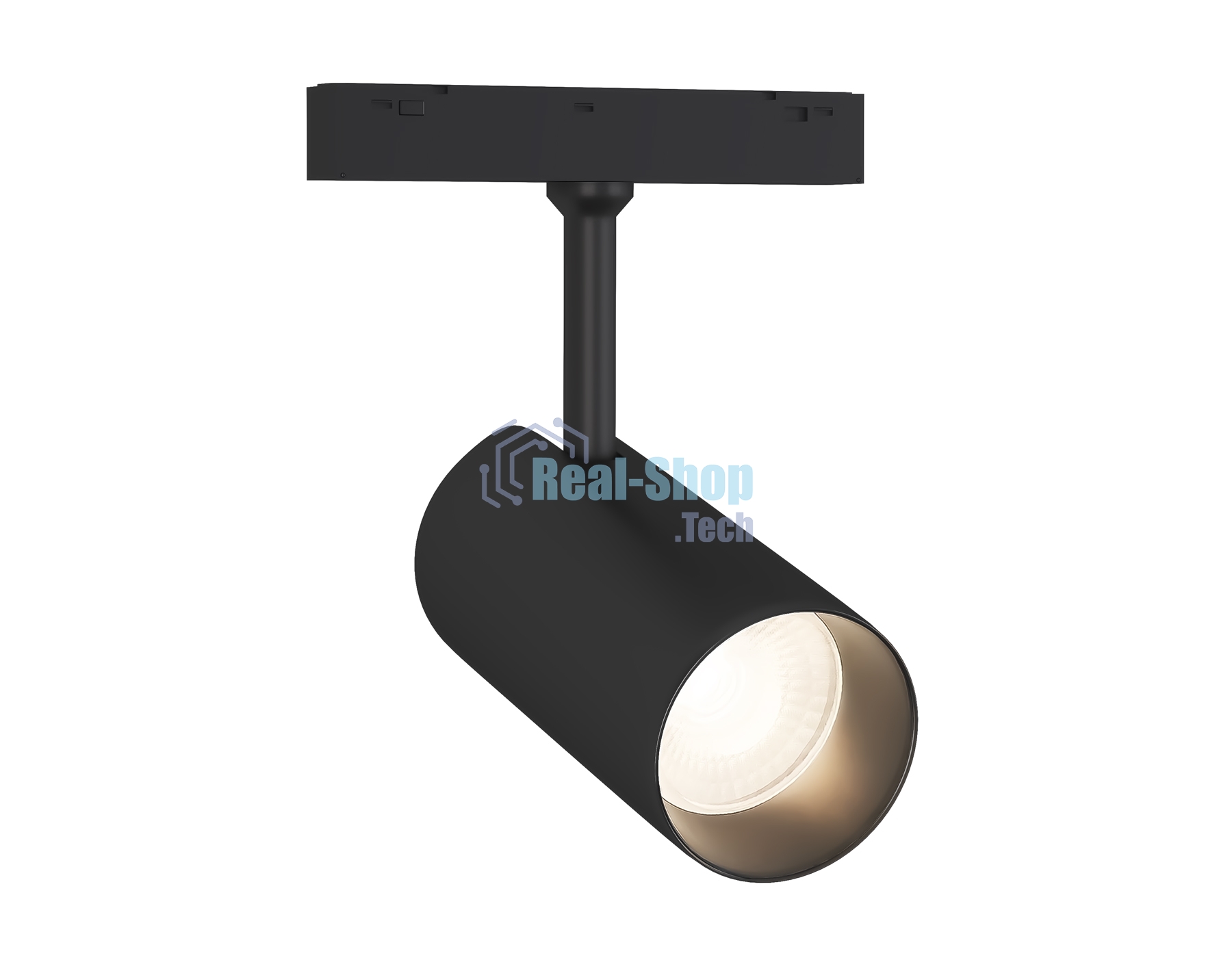 Трековый акцентный светильник Ambrella light GL4425 BK черный IP20 15W 3CCT 3000-6000K SMART 48V 24° D55*120