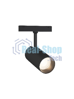 Трековый акцентный светильник Ambrella light GL4425 BK черный IP20 15W 3CCT 3000-6000K SMART 48V 24° D55*120