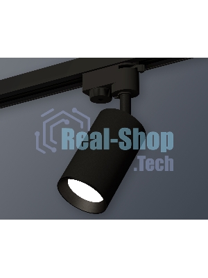 Светильник Ambrella light XT6323003 SBK/PBK черный песок/черный полированный MR16 GU5.3 (A2521, C6323, N6103)