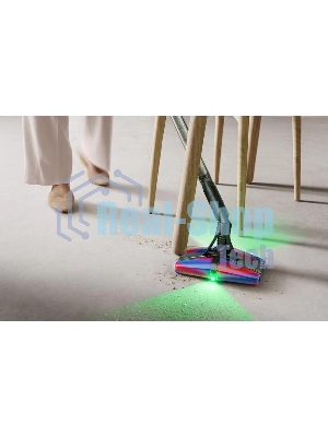 Пылесос вертикальный Dyson Pencil Vac Fluffycones черный, питание от аккумулятора, 55 Вт, уборка сухая, пылесборник 0.08 л
